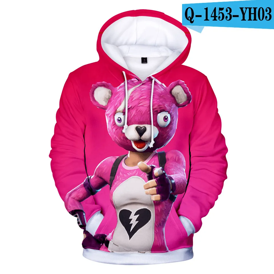 3D Digital Print and Fleece Hoodie Man sporty wear