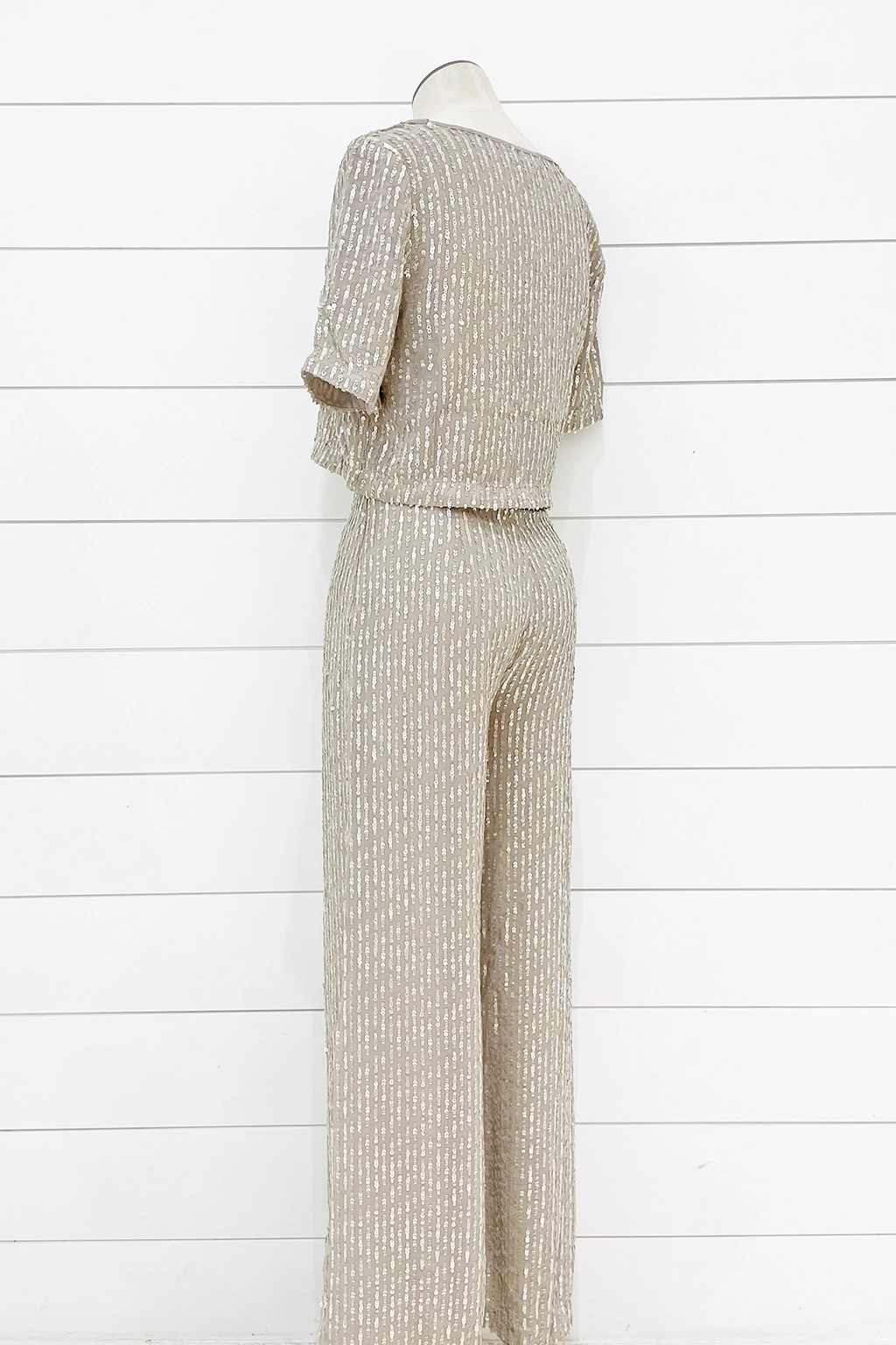 Vibrant color Natural Fit All That Shimmers Woven Pants