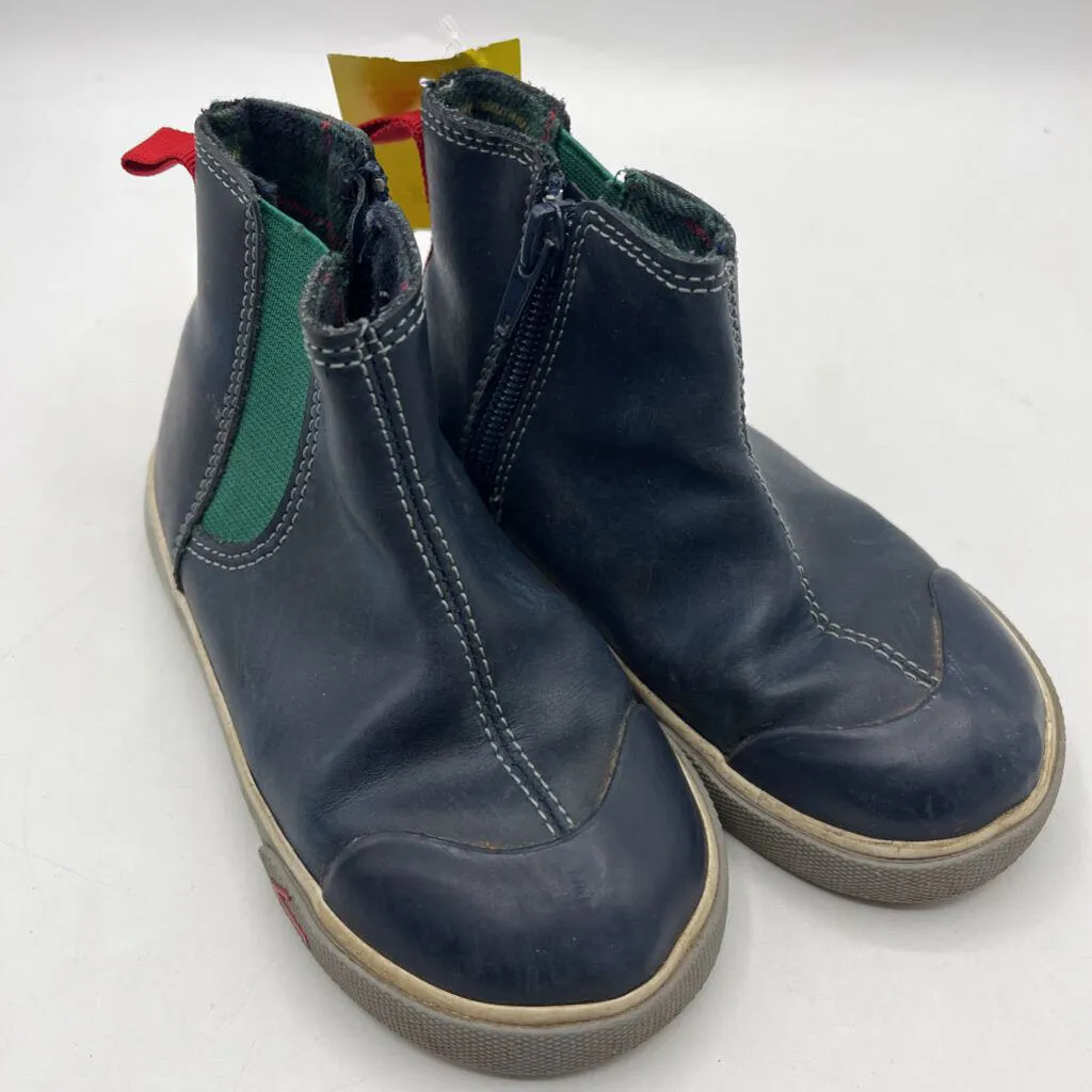 Size 9: See Kai Run Blue Ankle Boots Water Resistant Breathable Quarter Panels