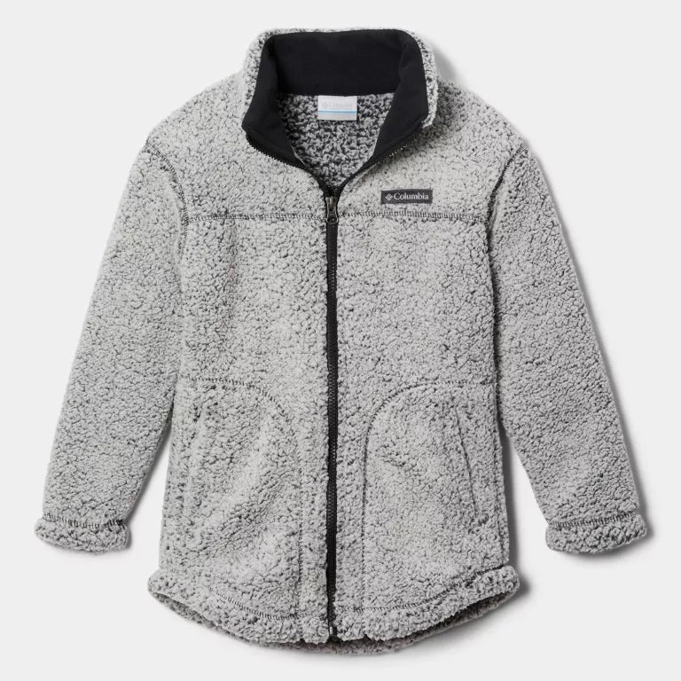 Girls' West Bend Full-Zip Fleece Jacket 2050431 LightReflectiveTrim