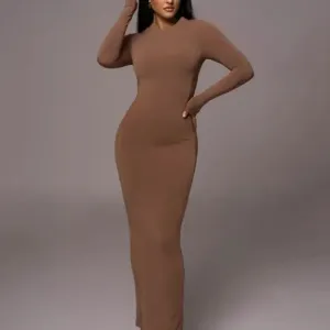Virtual Mode Elastic Slim Fit Bodycon Dress