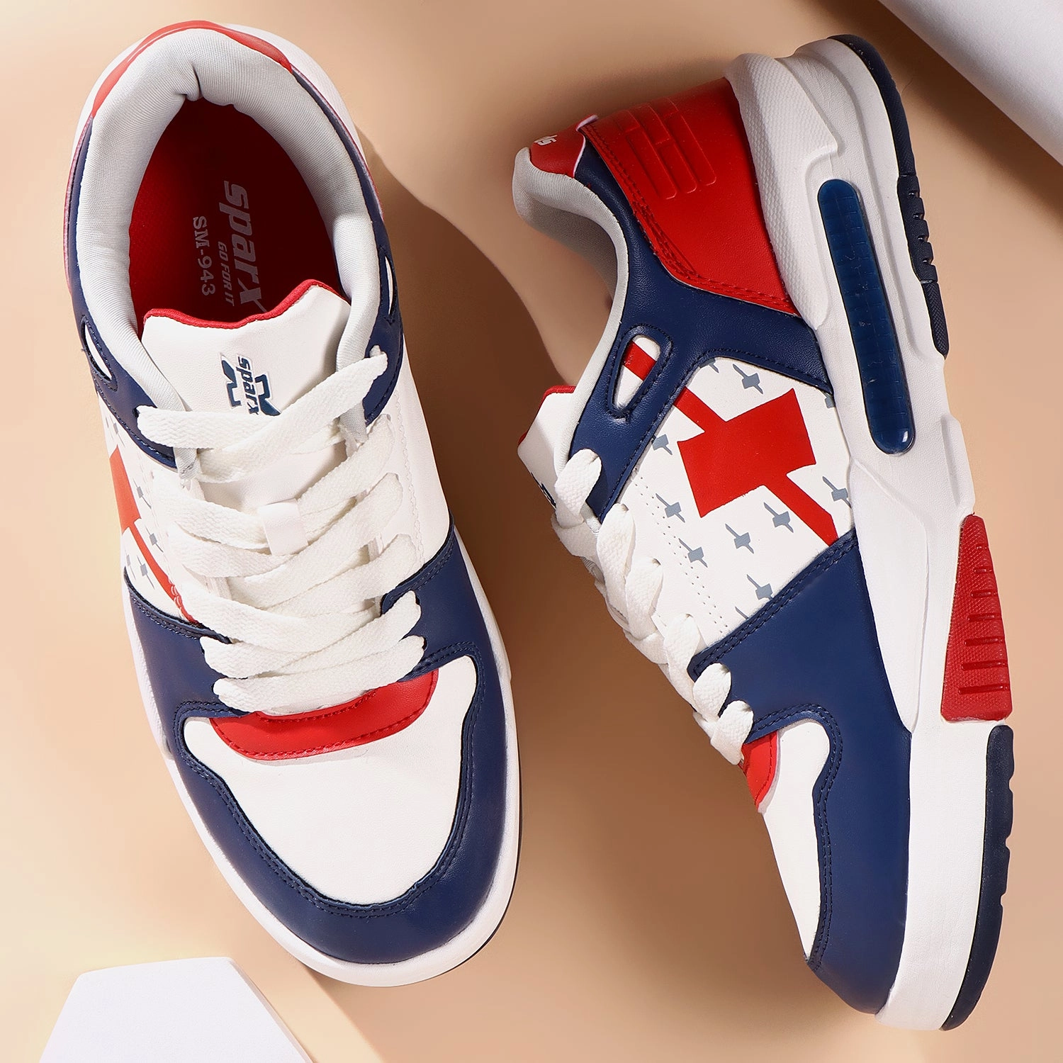 Comfort Ankle Support Snug Ankle Hugger Sparx Shoes for Men SM 943