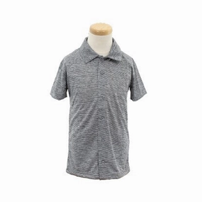 Boys' Casual Knit Shirt-Baby to Youth Sizes Short Sleeve WC5405 WrinkleResistant Cloth CompressionSupportWeave