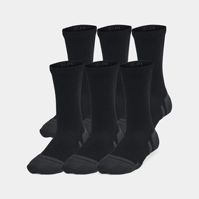 SeamlessSidePanels AntiPillingTechnology Children's 6-pack Performance Tech Crew Socks 1387056