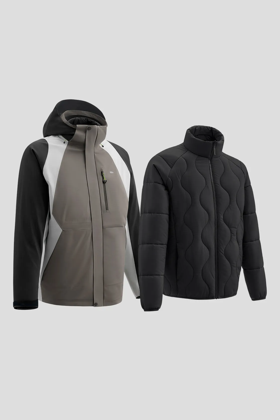 Winter Fashion ArcticFlex - Men's 3-in-1 Detachable Hood Jacket