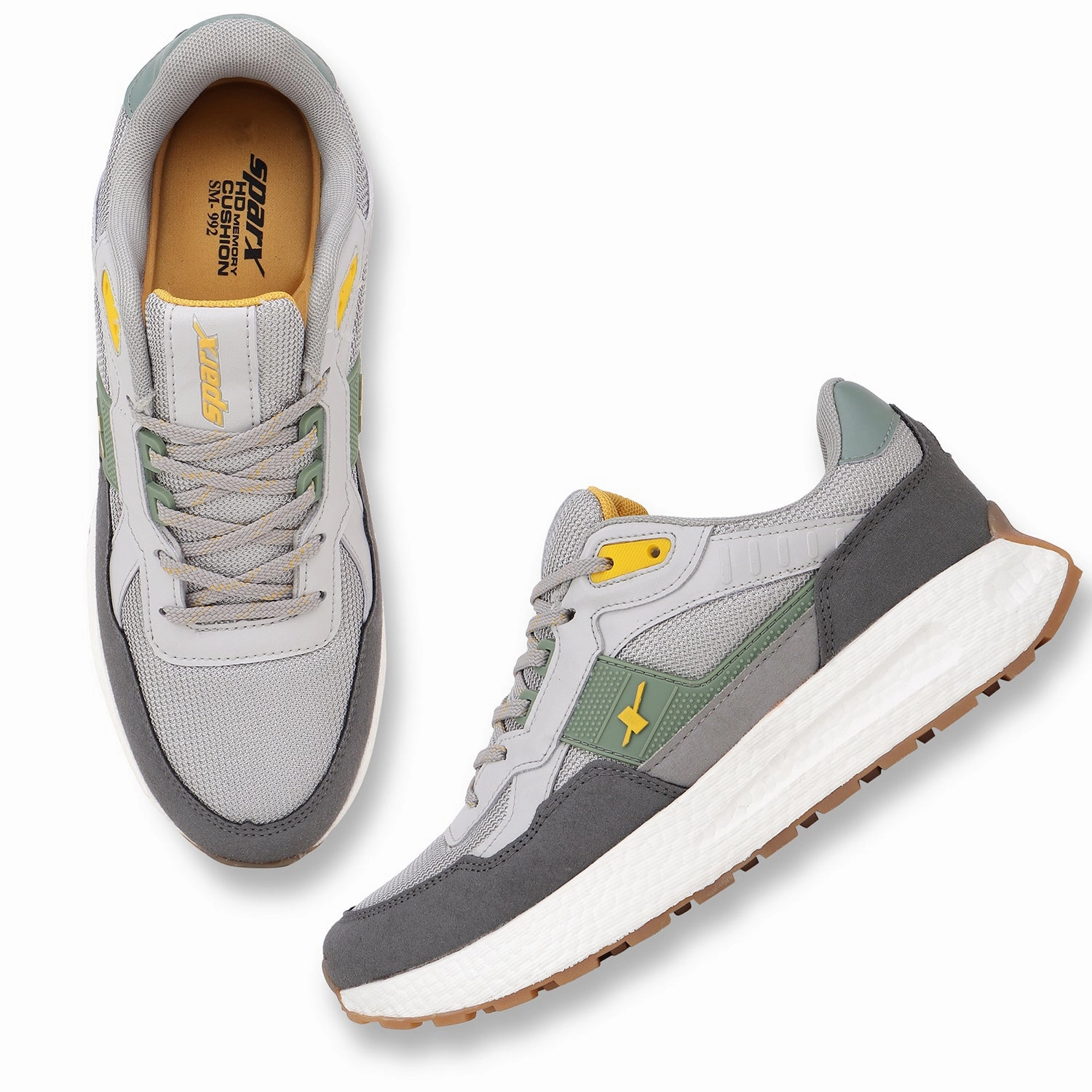 Athleisure Shoes for Men SM 992 Durable TPR Outsole Comfort Enhancement