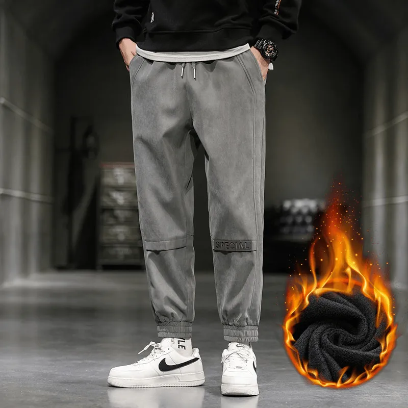 Anti Static Lining Autumn and Winter Overalls Youth Sports Pants Men'S Trousers