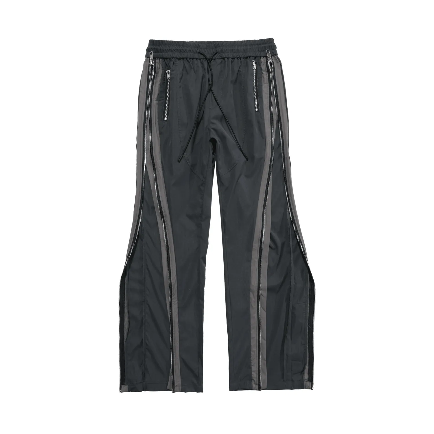 Breathable layers Quick Wear Autumn Tide Brand Fried Street Vibe Wind Straight Split Loose Wild Pants Tide