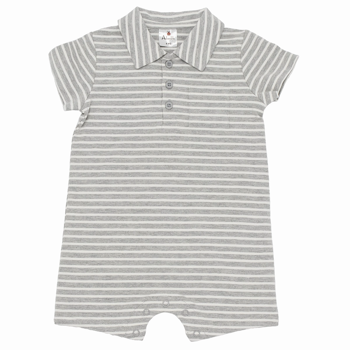 Temperature control Baby Boys' Striped Body Suit A1103