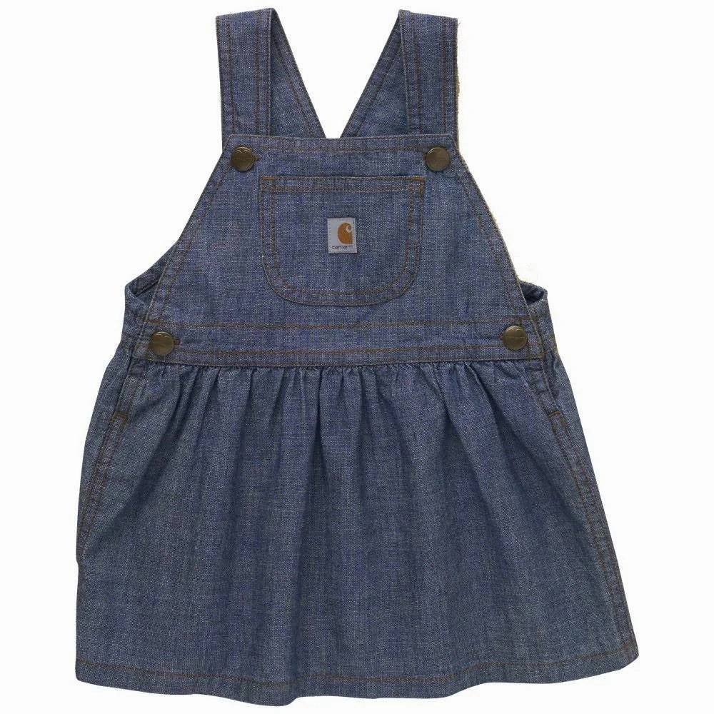 Daily Wear Baby Girls' Denim Chambray Jumper CY9711