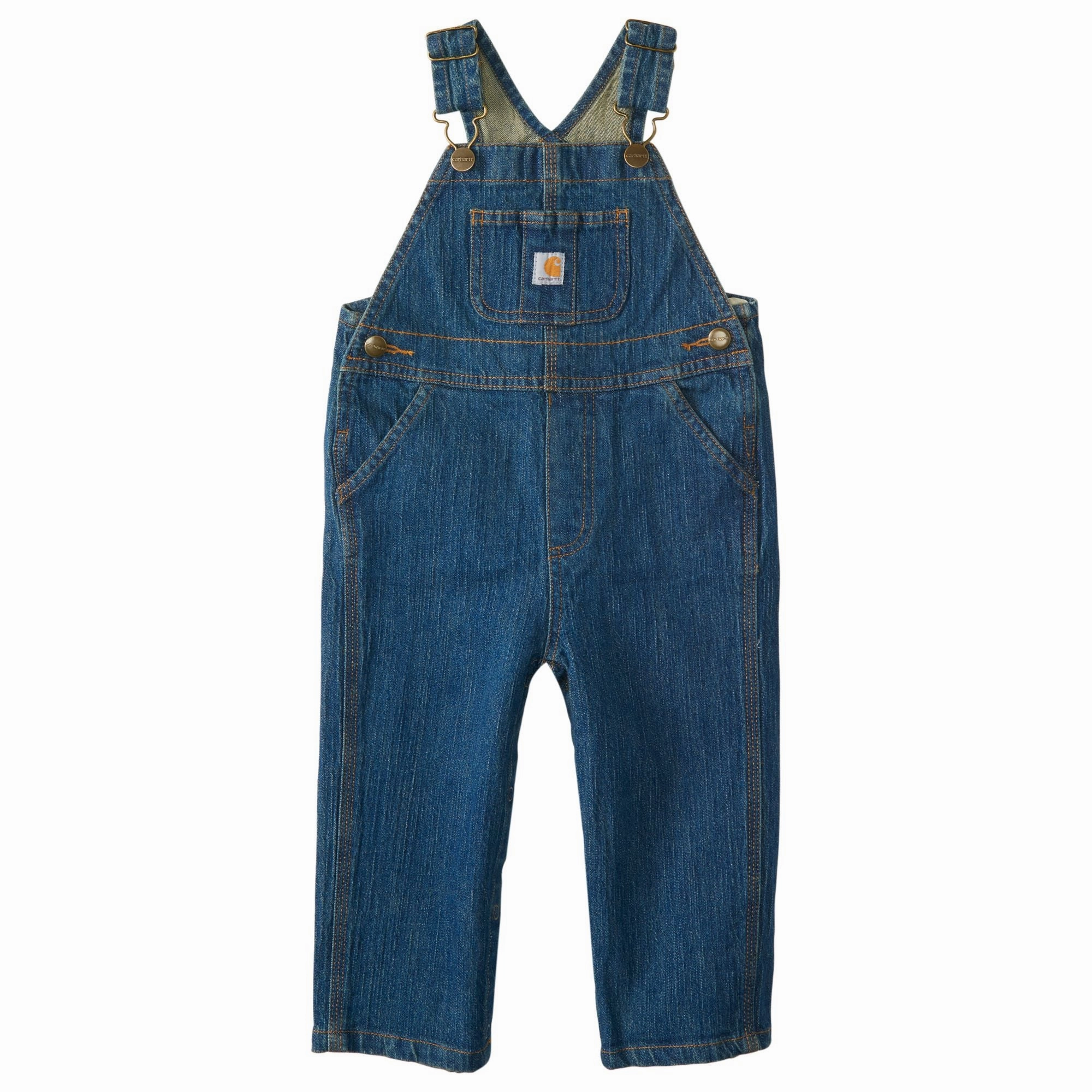 LowImpact Manufacturing Bohemian style Baby Toddler Boys' Denim Bib Overalls CM8665