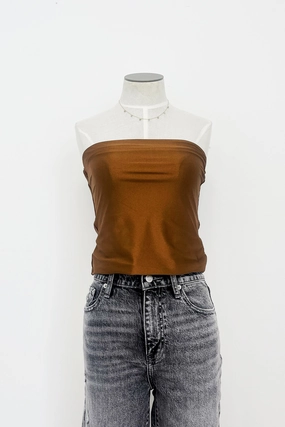 Balla Bustier Simple Dress NaturalFiberBlend