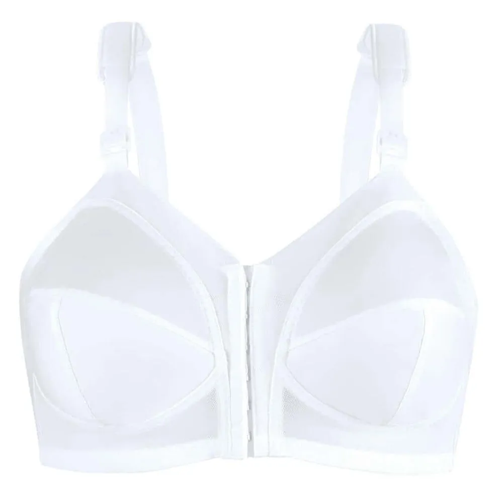 Women's Classic Wireless Full-Coverage Bra with Front Closure 5100530 Basic Dress Airflow Ventilation