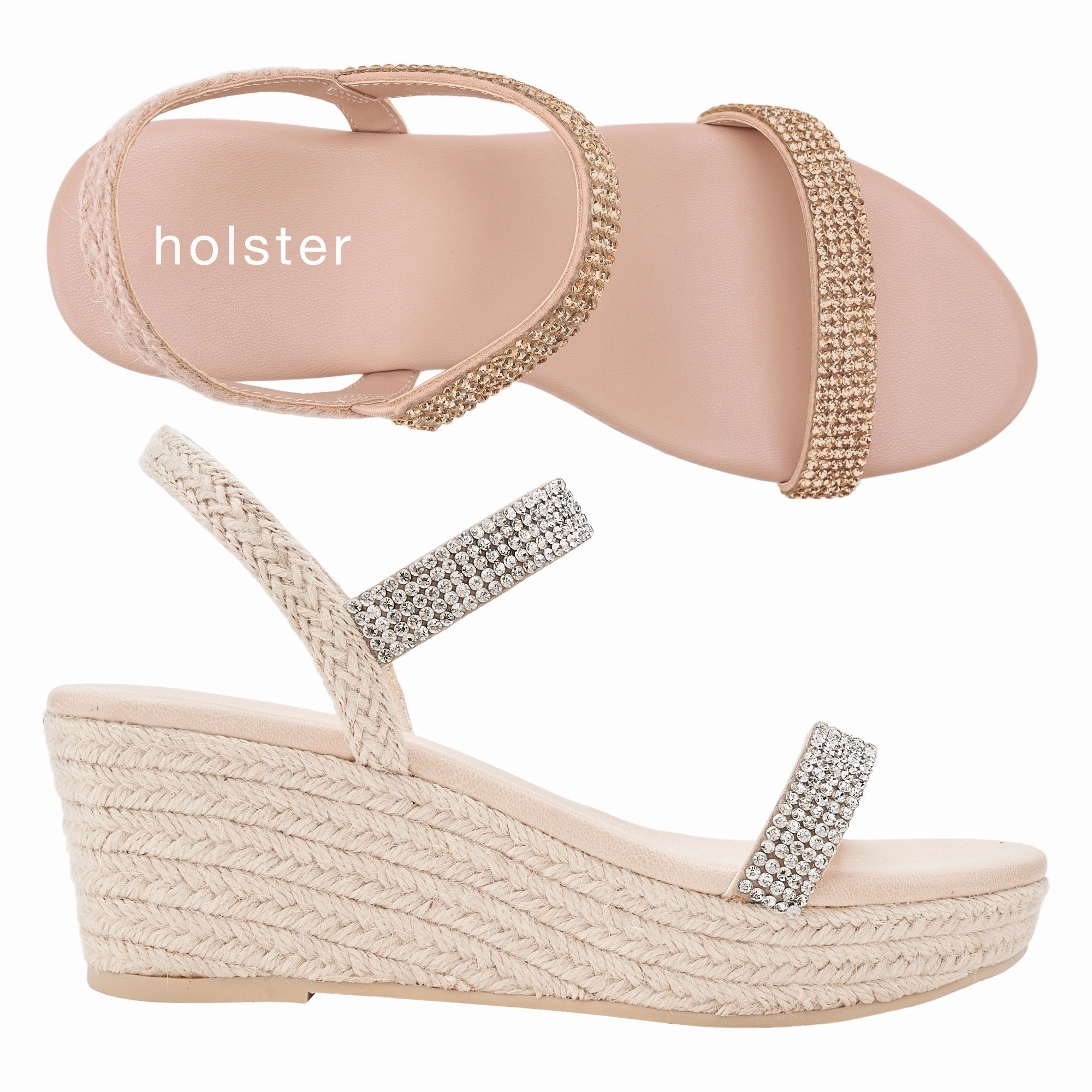 Beauty Espadrille  Bundle - Tan / Beige Date Spark