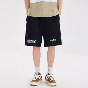 Men's Loose Casual Straight-leg Middle Pants Non Irritating Tagless