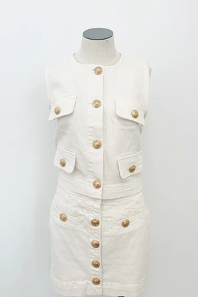 Flatlock Seam StretchFabric Sugar Coated Vest