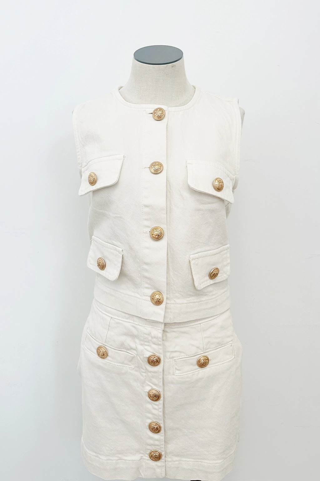 Flatlock Seam StretchFabric Sugar Coated Vest