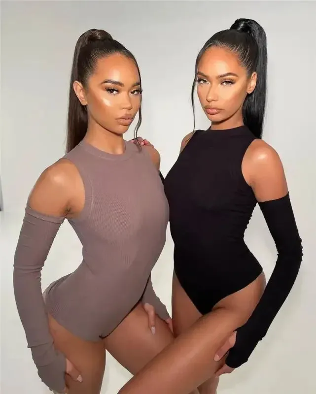 Travel Core Street Fest Bodysuits with Long Sleeves