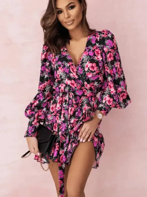 Bohemian Casual Floral Dresses ShockAbsorbent Padding Quick Core