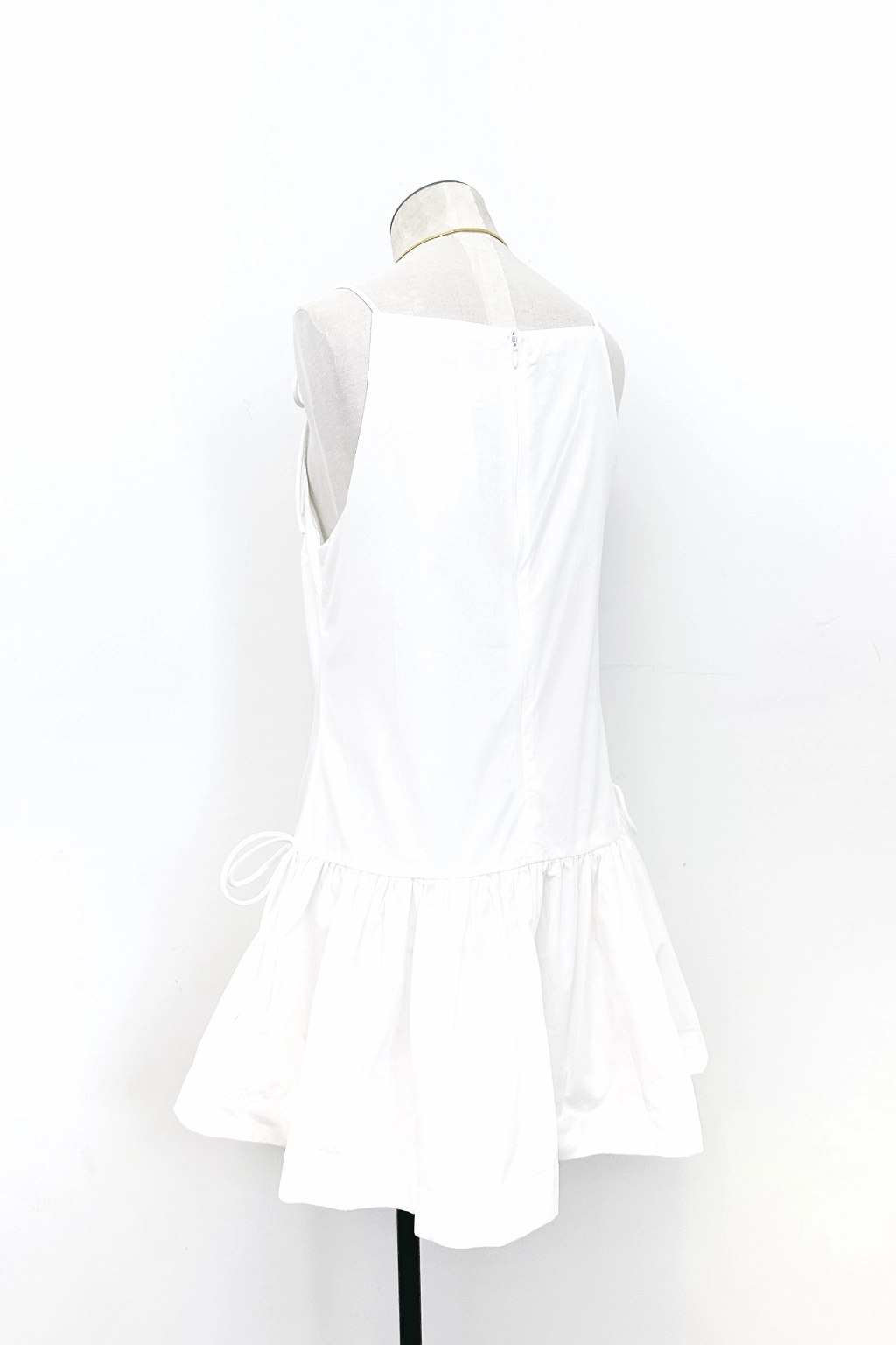 Chill Mode Soft Mesh Bow Detail Mini Dress