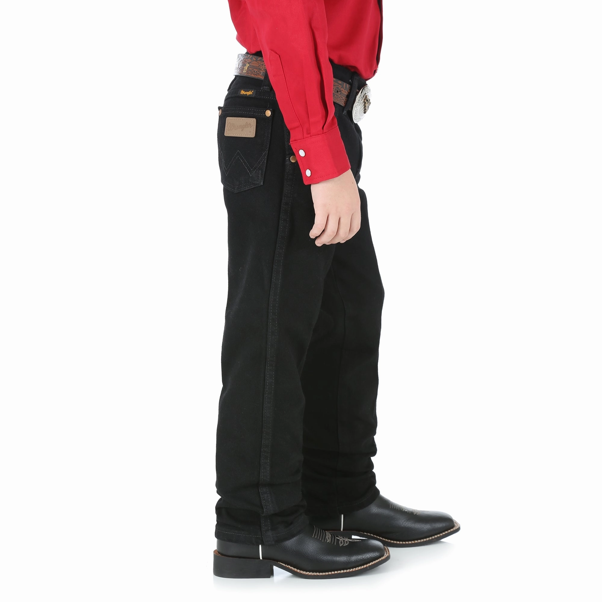 ZeroWasteProduction Boy's Cowboy Cut Jeans 13MWBBK