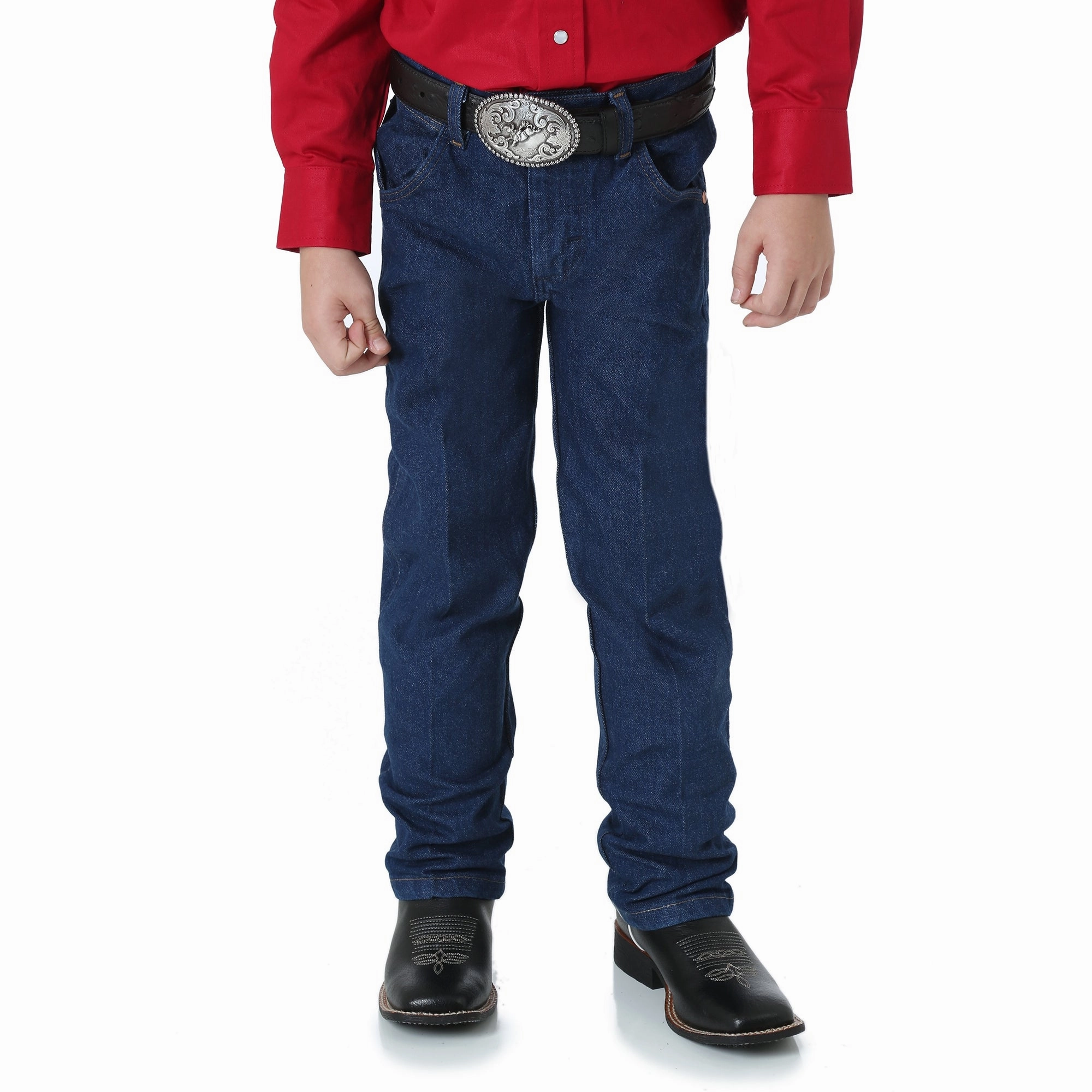 Full Coverage Fit Boy's Cowboy Cut Jeans- Toddler to Teen