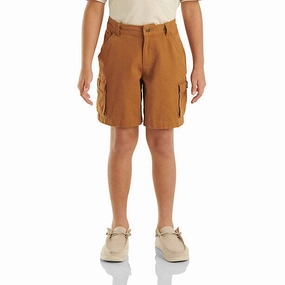 Anti Pilling Finish Boys' Canvas Cargo Work Shorts CH8320