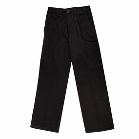 NonIrritatingTags FullCut Shoulder Boys' Cotton Pleated Pants 2022