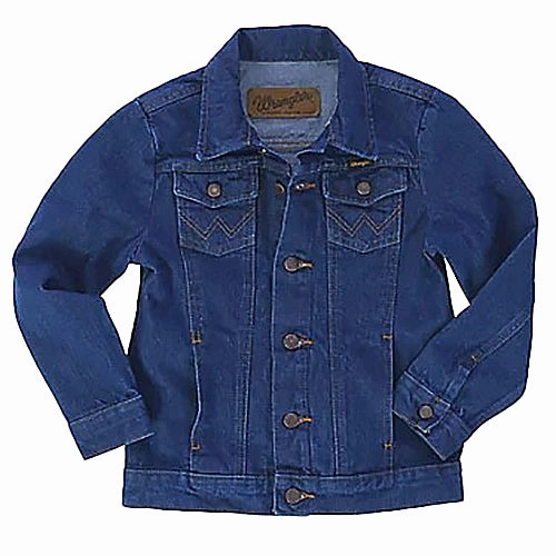 Boys' Cowboy Cut Unlined Denim Jacket 84145PW Non Irritating Seams