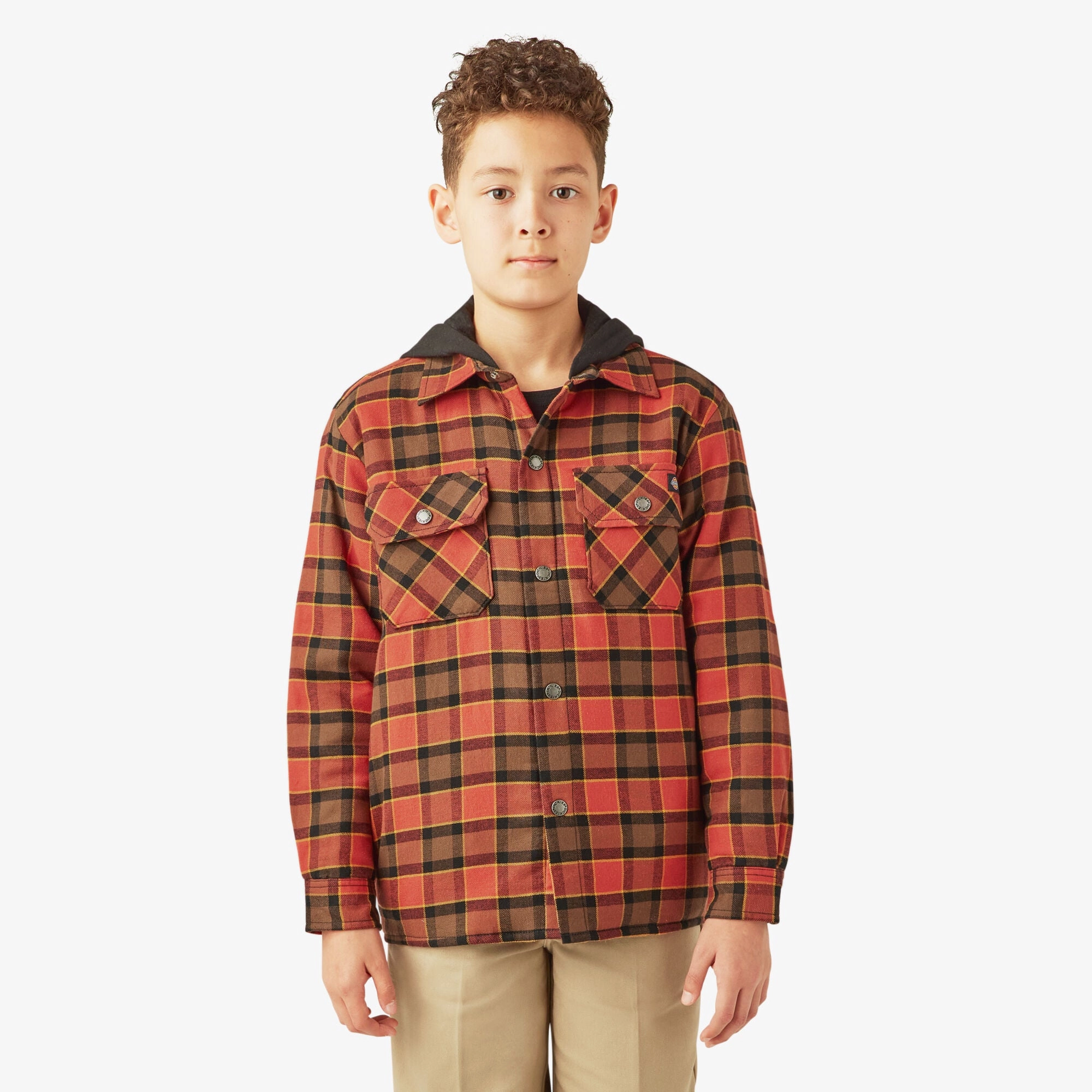 Boys' Flannel Shirt Jacket A85WV Active Wear