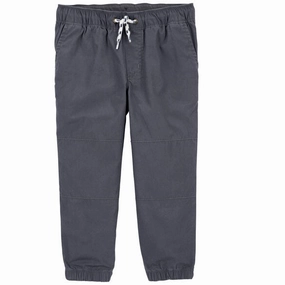 Elegant Cut NonPill Surface Treatment Boys' Gray Joggers 2R061510-020