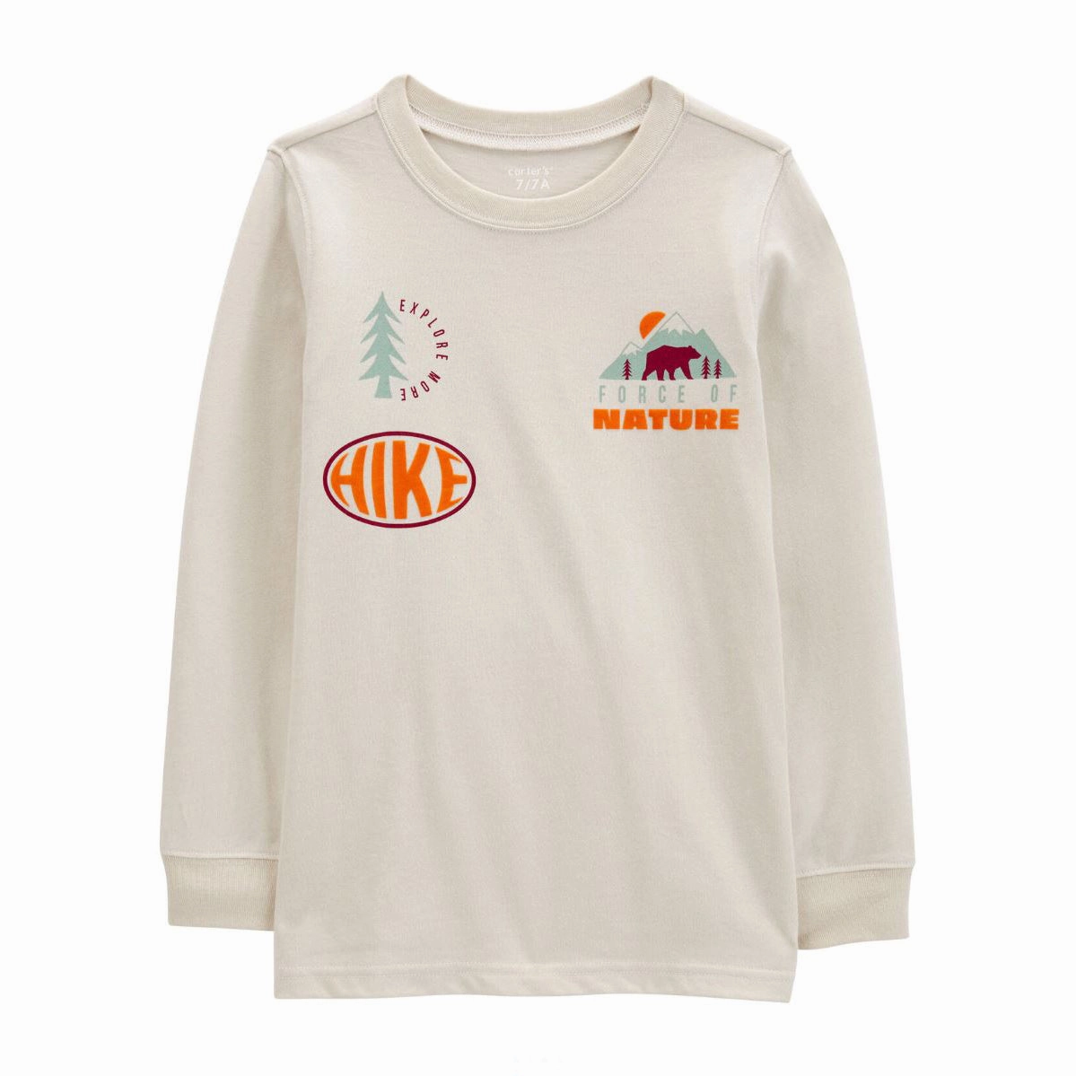 No Iron Fabric Boys' Nature Hike Long-Sleeve Graphic Tee 3R583110