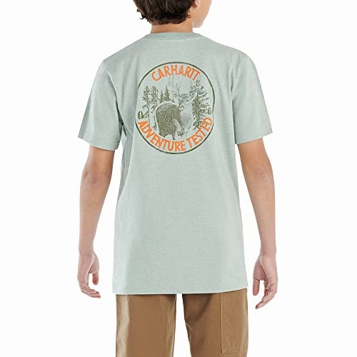 Fashionable Style Boys' Short-Sleeve Adventure T-Shirt CA6361