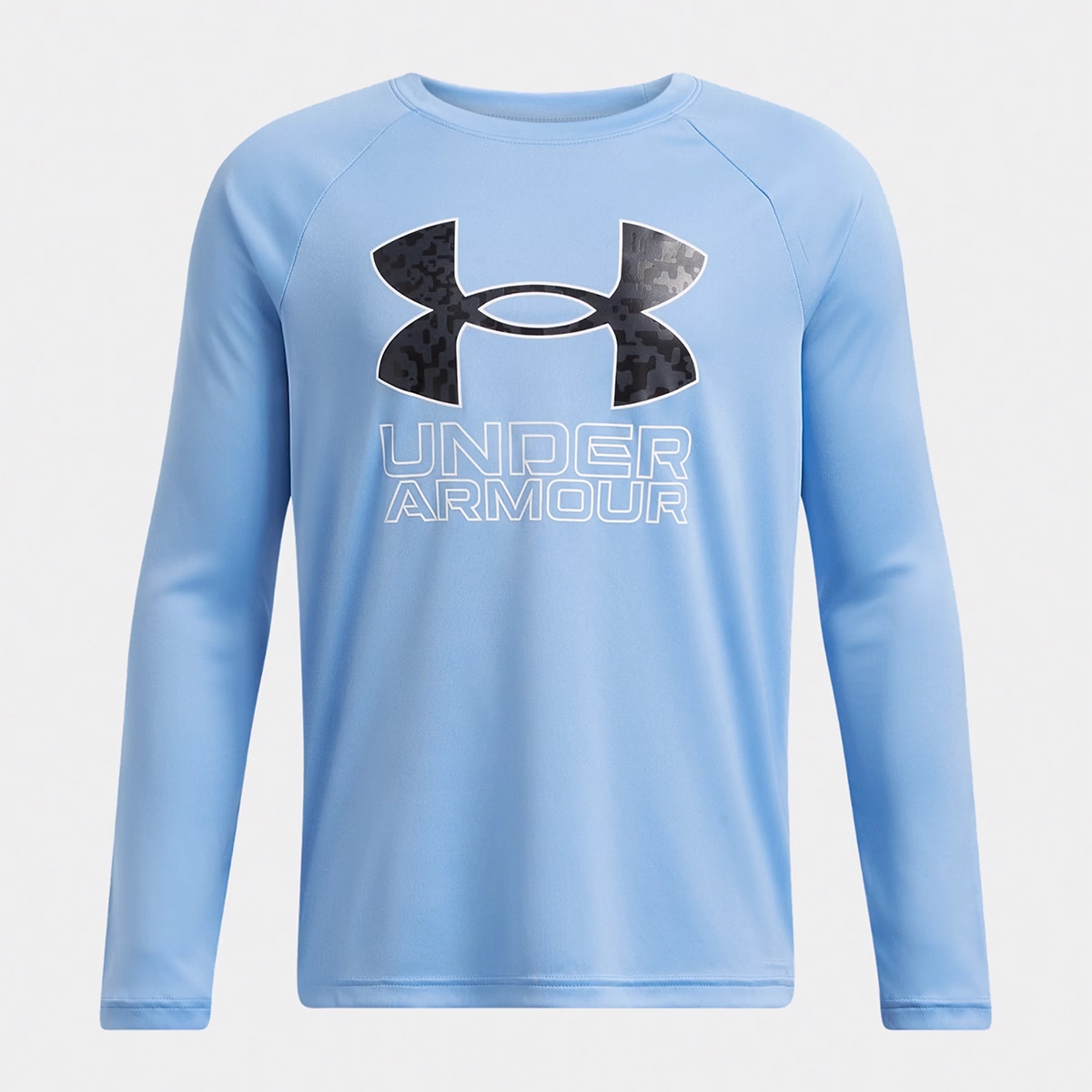 NonToxicCoating PunctureResistantReinforcement Boys' UA Tech Hybrid Print Fill Long Sleeve Shirt 1380470