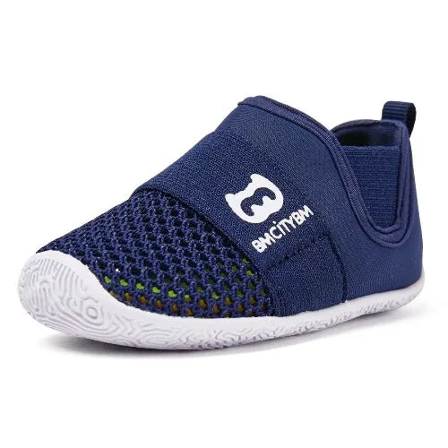 Thermoregulating Liner Fashion Accent Breathable Mesh Non-Slip Toddler Sneakers | BMCiTYBM