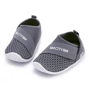 Impact Support Breathable Sneakers With Half Mesh Upper - BMCiTYBM