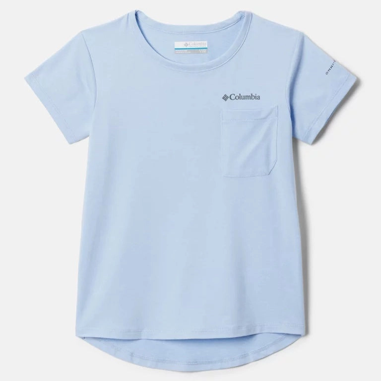 Girls' Tech Trail T-Shirt 2031701 Reflective Trim Multi Panel Construction