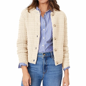 Merino Wool Women's Solid Color Commute Knitted Cardigan Casual Sweater Coat
