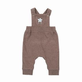 Tutto Piccolo 9391 Peto Interlock Dungaree -Taupe Enduring Comfort