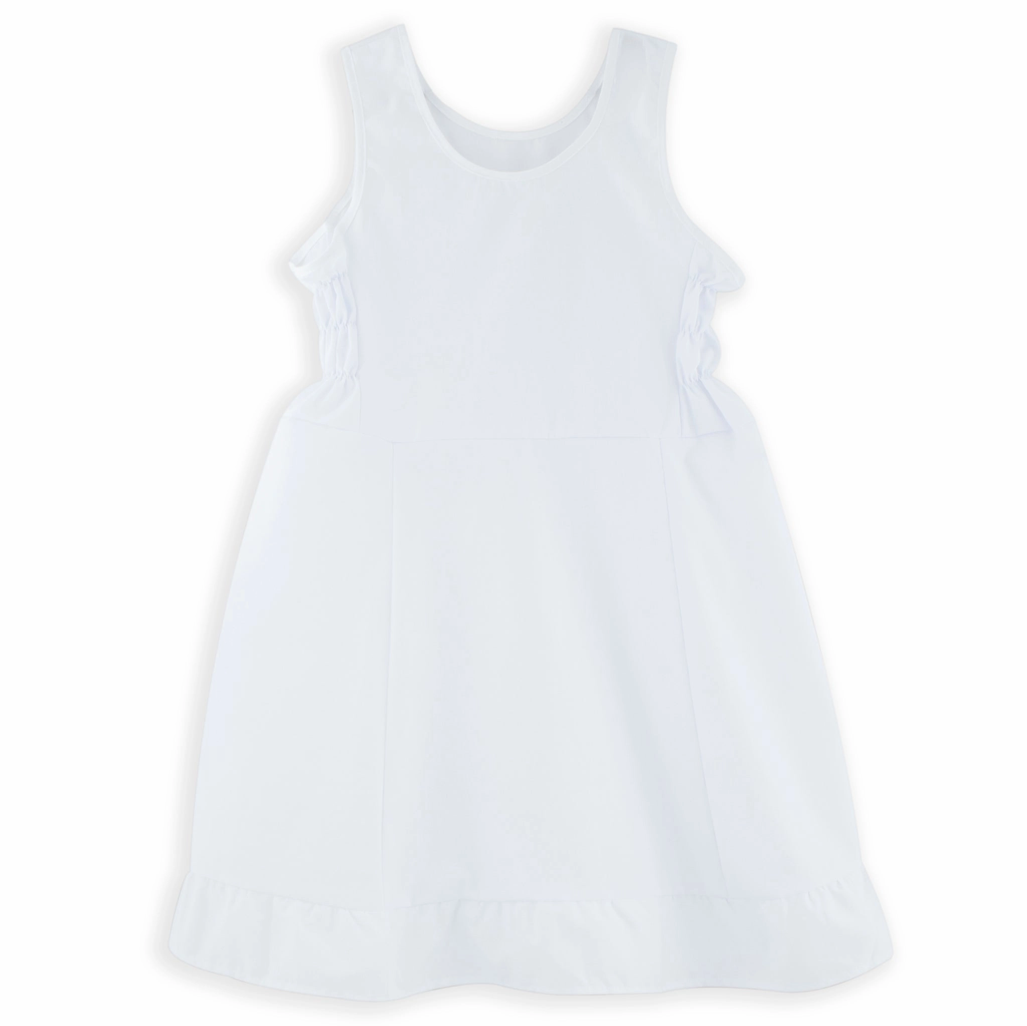 VNeckReinforcement Girls' Princess Poly Cotton Full Slip with Elastic in Side 180