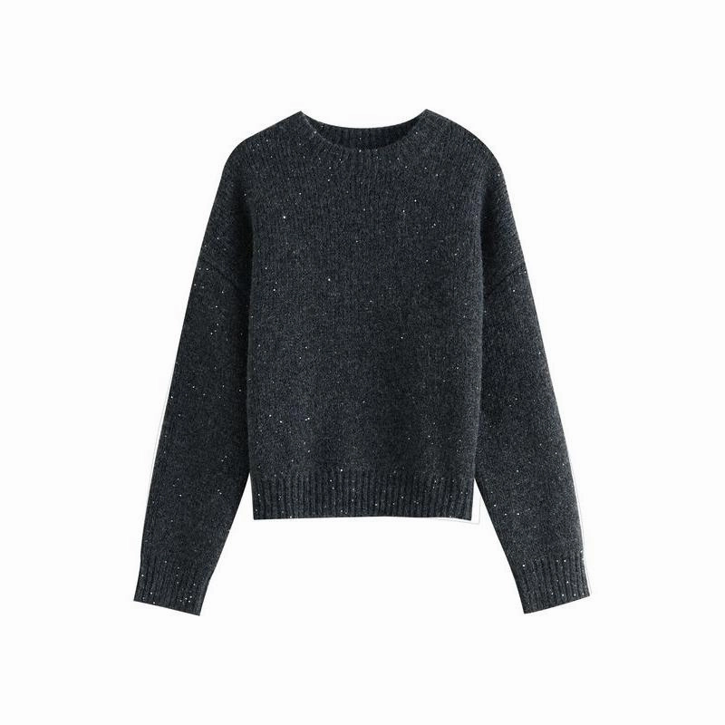 Petite Bead Starry Sky Sweater Stylish Wear