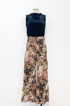 Brocade Ankle Crop Pant Premium Quality