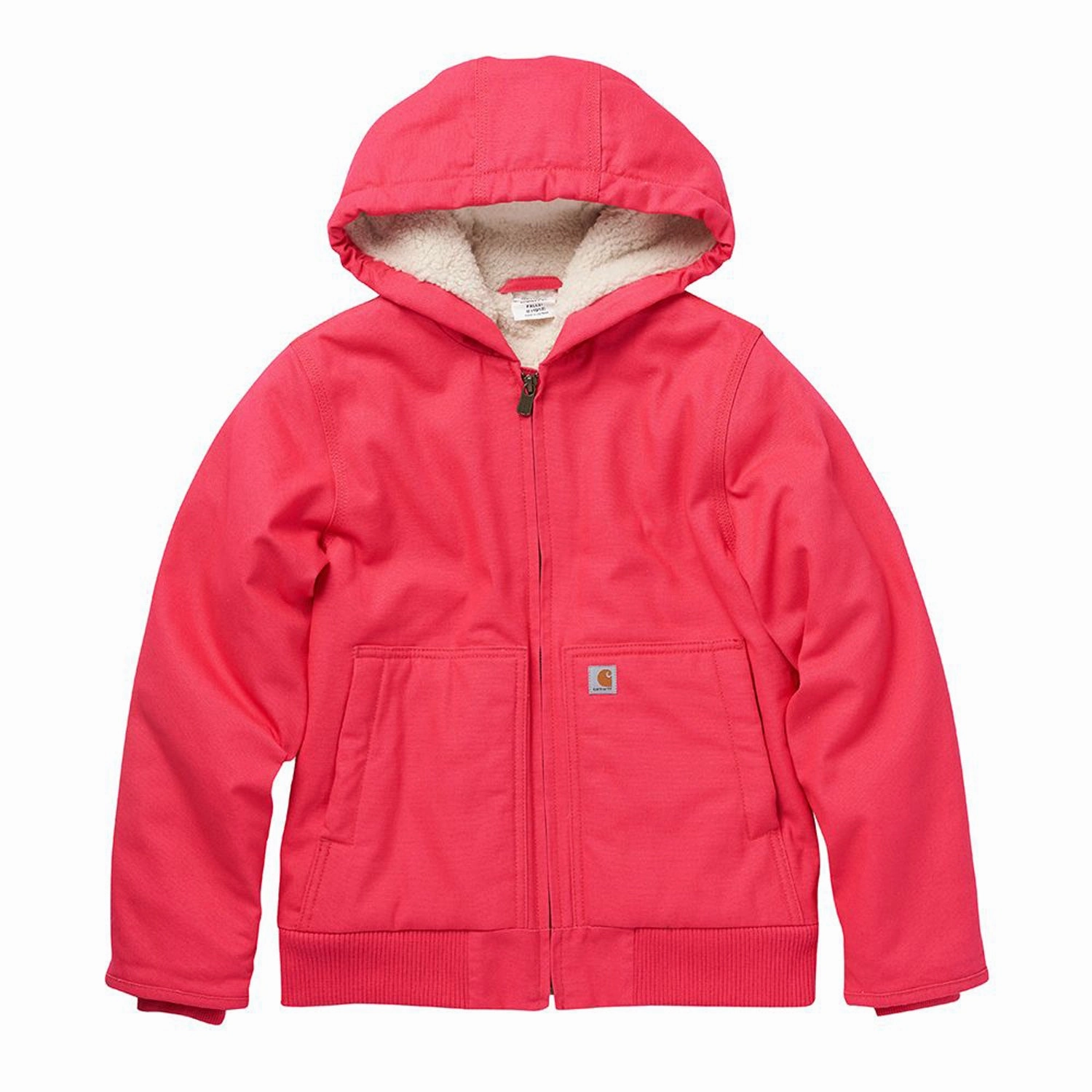 Denim Shirt UVProtection Coating Girl's Canvas Insulated Hooded Active Jacket CP9564