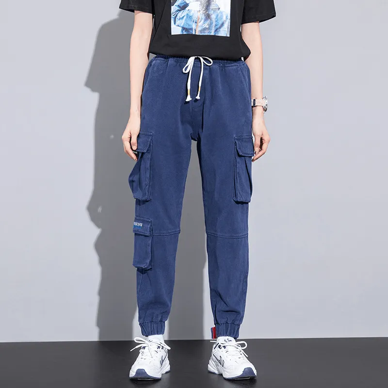 Casual Capris Men'S 2021 Spring Korean Unisex Cotton Overalls Perfect Fit Wear