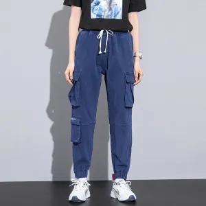 Casual Capris Men'S 2021 Spring Korean Unisex Cotton Overalls Perfect Fit Wear