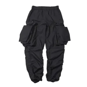 Comfort Style TaglessDesign Casual Pants Men'S Fall Winter Functional Wind Loose Overalls