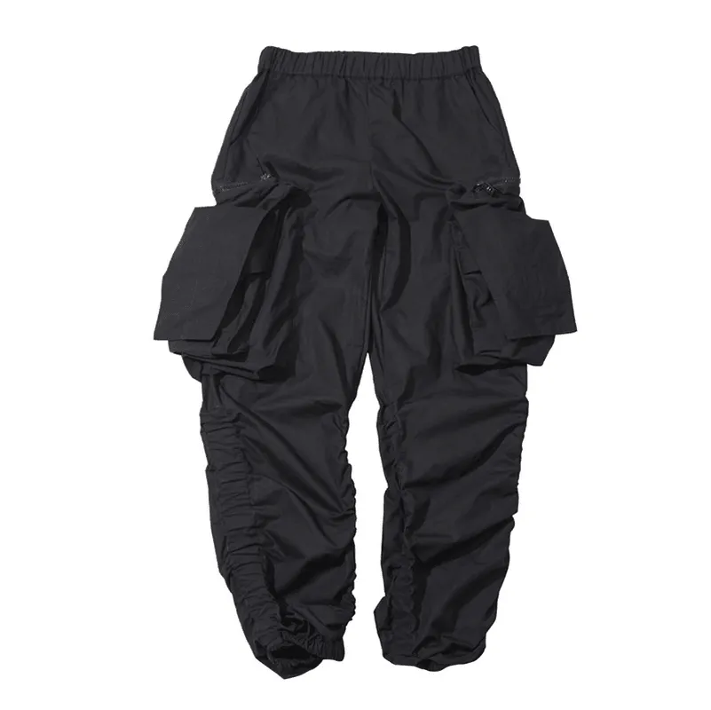 Comfort Style TaglessDesign Casual Pants Men'S Fall Winter Functional Wind Loose Overalls