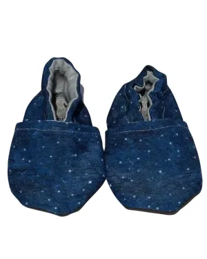 LE: Summer Nights Eco-Canvas Baby Shoes Odor Resistant Material Soft Traction