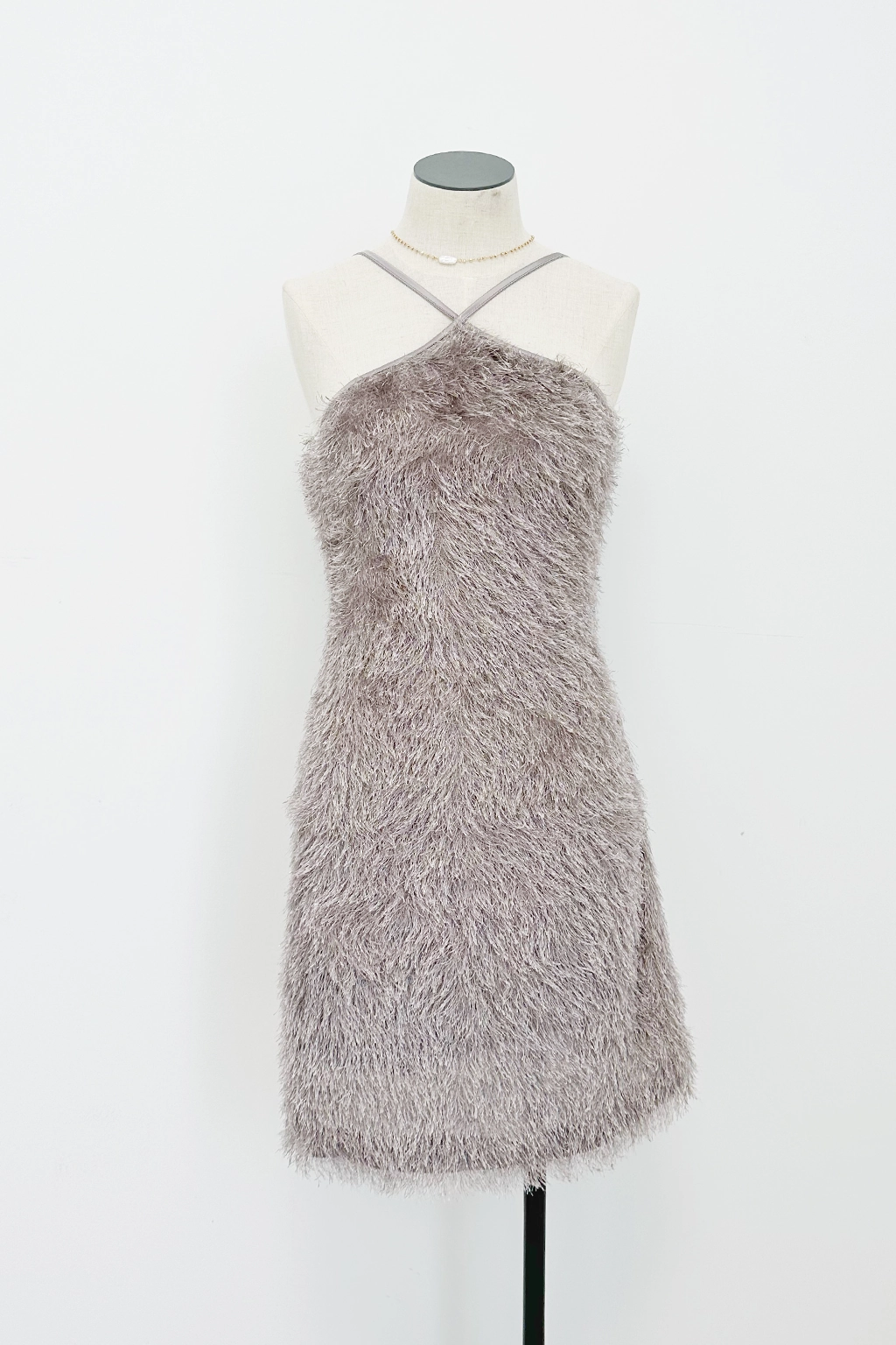 Chill Base Fringed Mini Dress