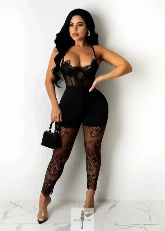 Training Vintage Eco Cozy Floral Fashion Strap Maxi Jumpsuit